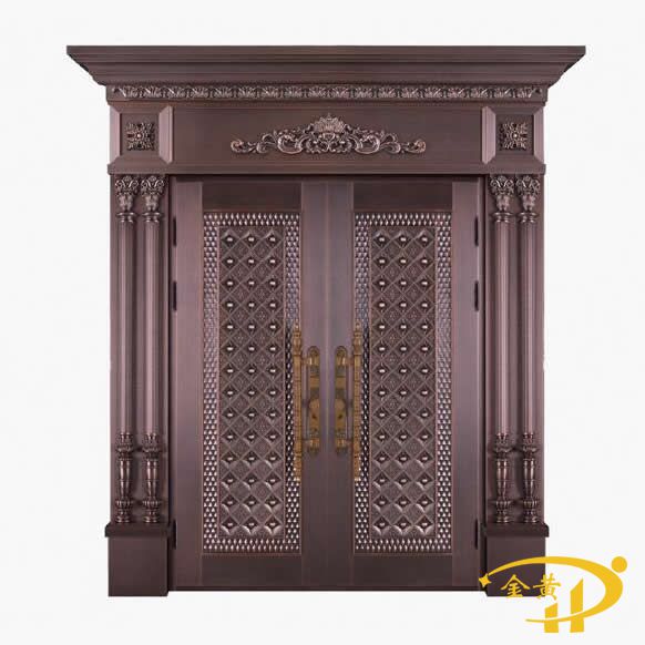 純銅別墅門