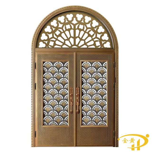 圓弧玻璃鑄鋁門