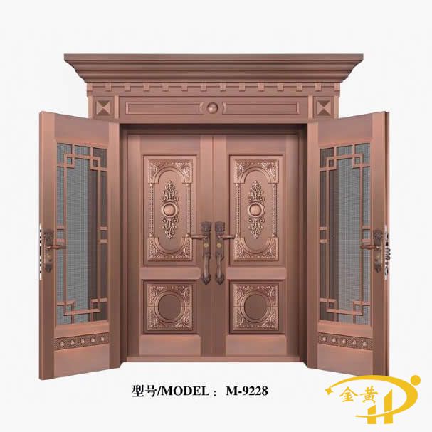 雙開復合銅門