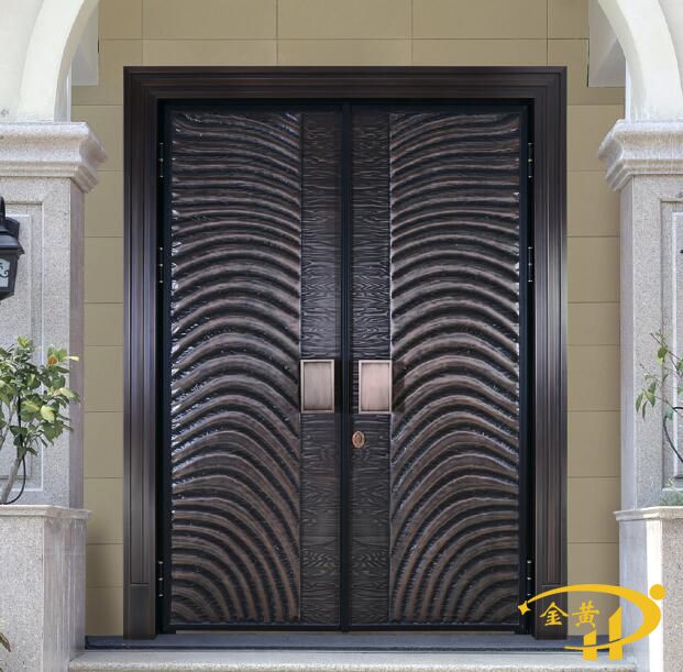 豪華雙開別墅門