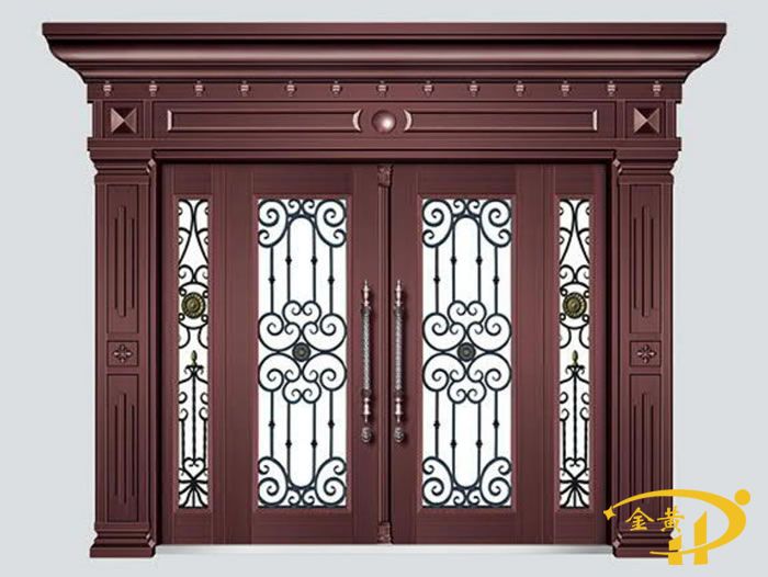 非標子母玻璃拼接門