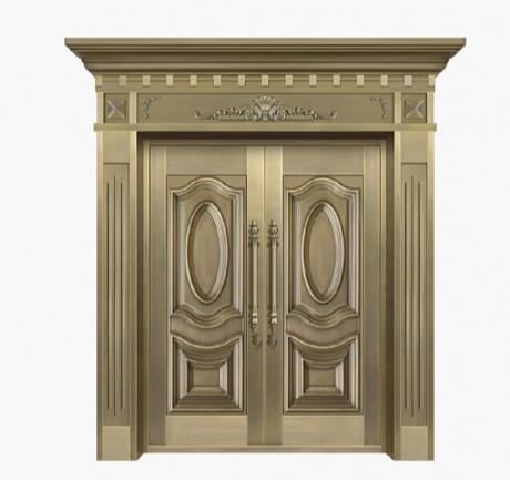 銅門十大品牌金黃門業