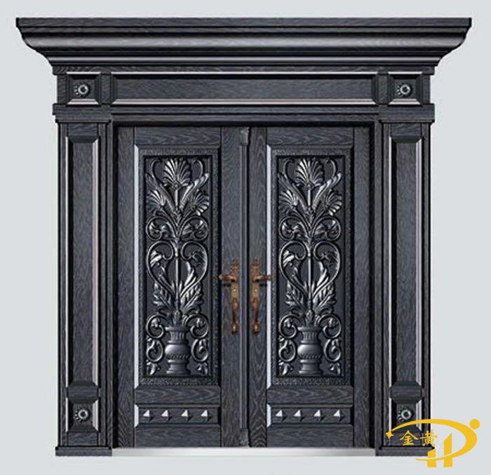 別墅鋅合金拼接門