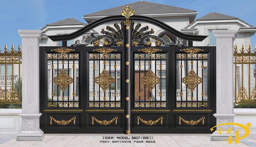 鋁藝庭院大門