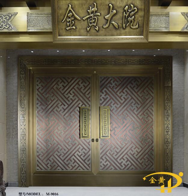 豪華別墅銅門使用保養的4大方法