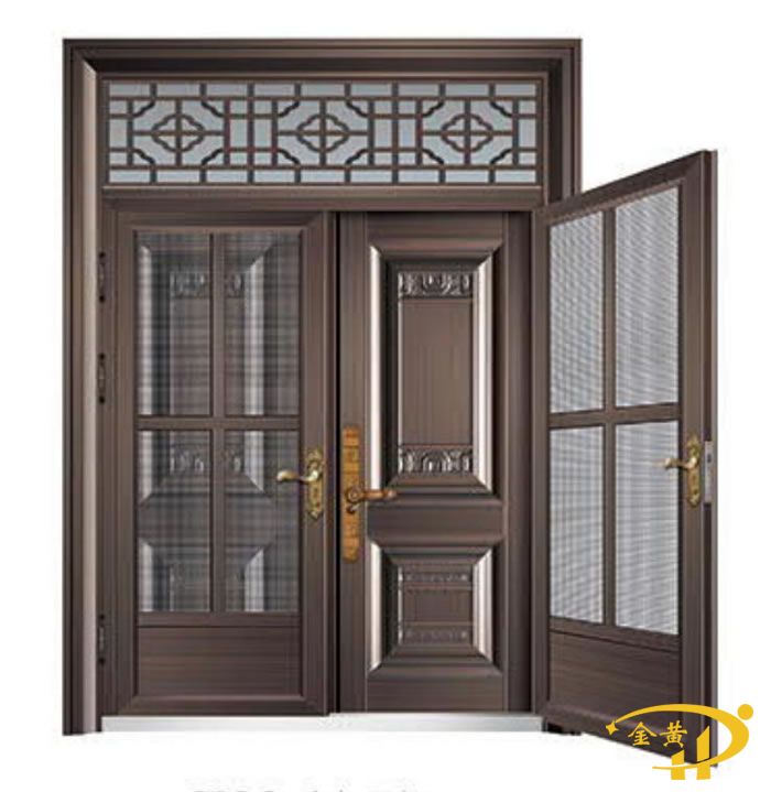 鋁合金簡易平開復合門