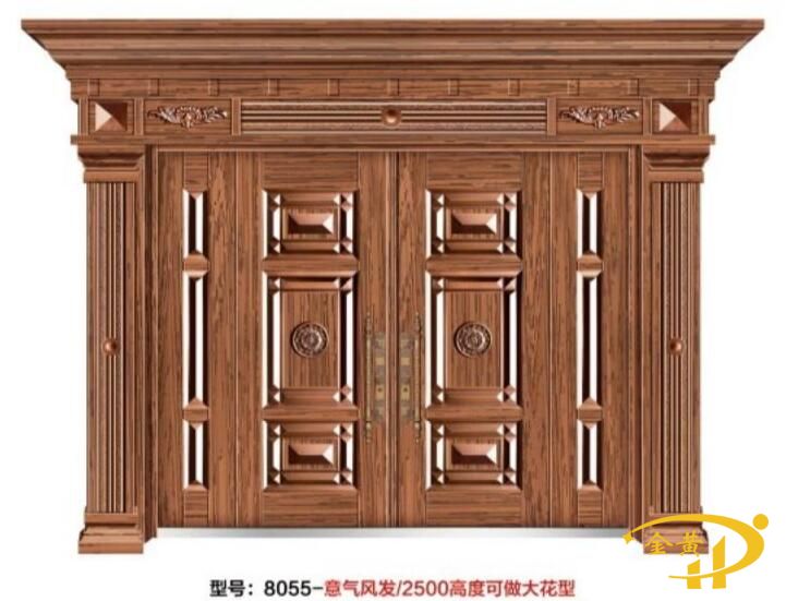 鋅合金別墅入戶門