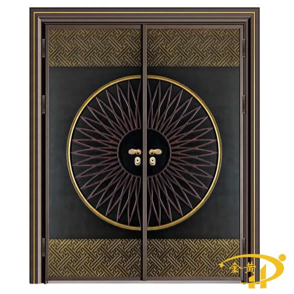 豪華雙開別墅門