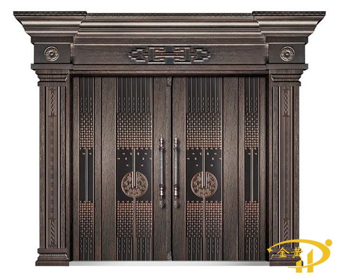 鋅合金鑲嵌拼接門廠家