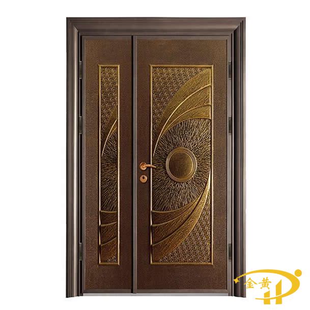 豪華鑄鋁子母門