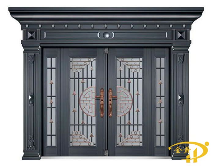 非標四開子母玻璃拼接門